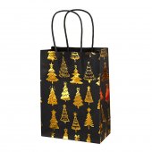 Новорічний паперовий пакет